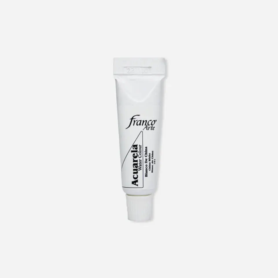 ACUARELA FRANCO ARTE 15ML BLANCO DE CHINA 1