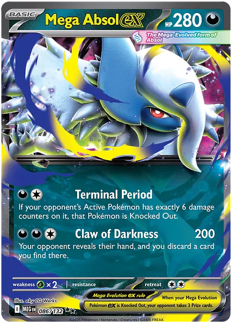 Mega Absol ex - megarvolution - megaevolucion