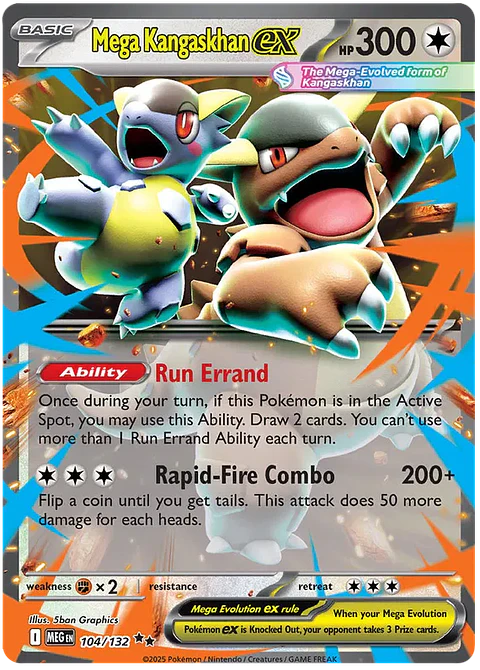 Mega Kangaskhan ex - megaevolution - megaevolucion