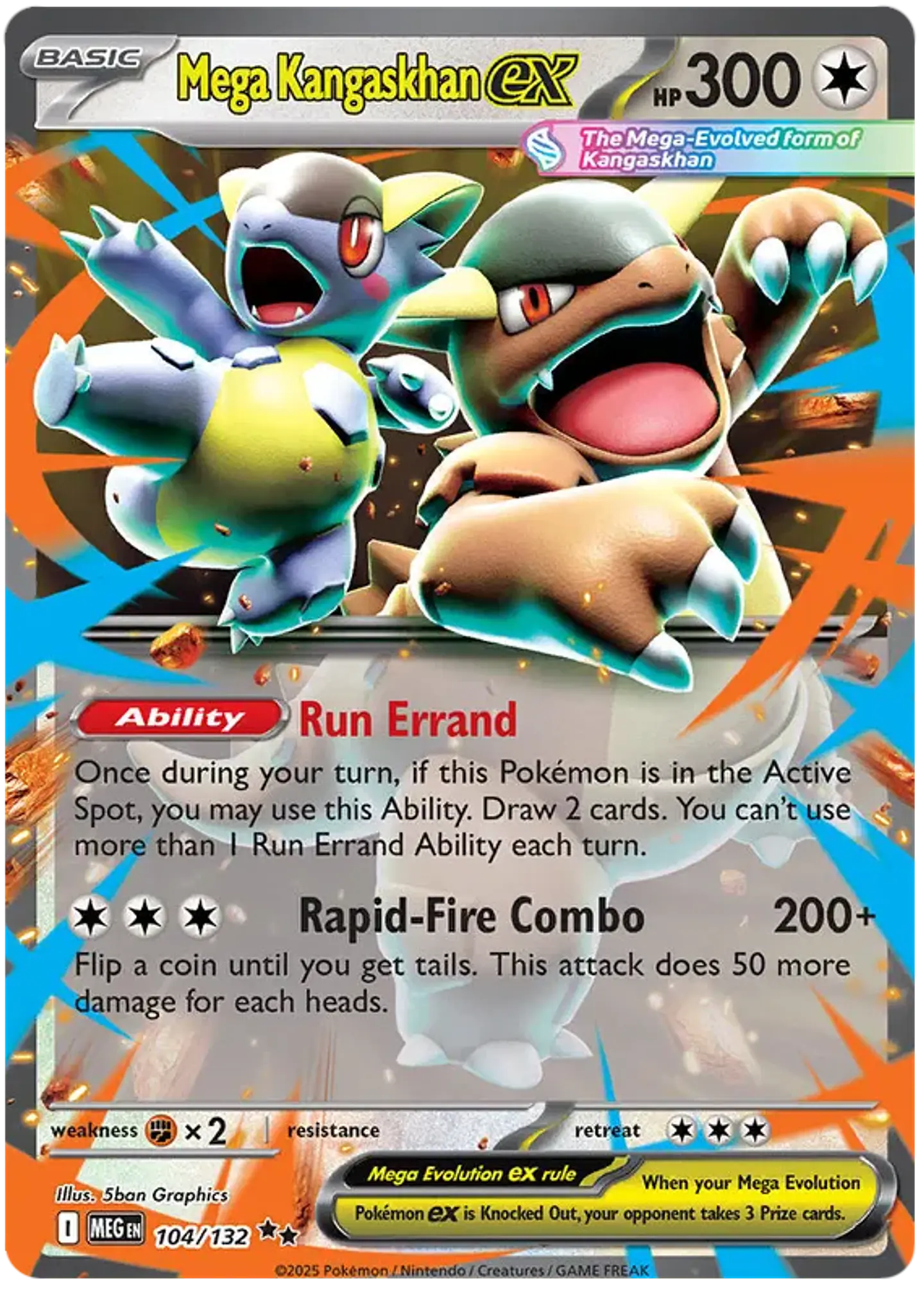 Mega Kangaskhan ex - megaevolution - megaevolucion 1