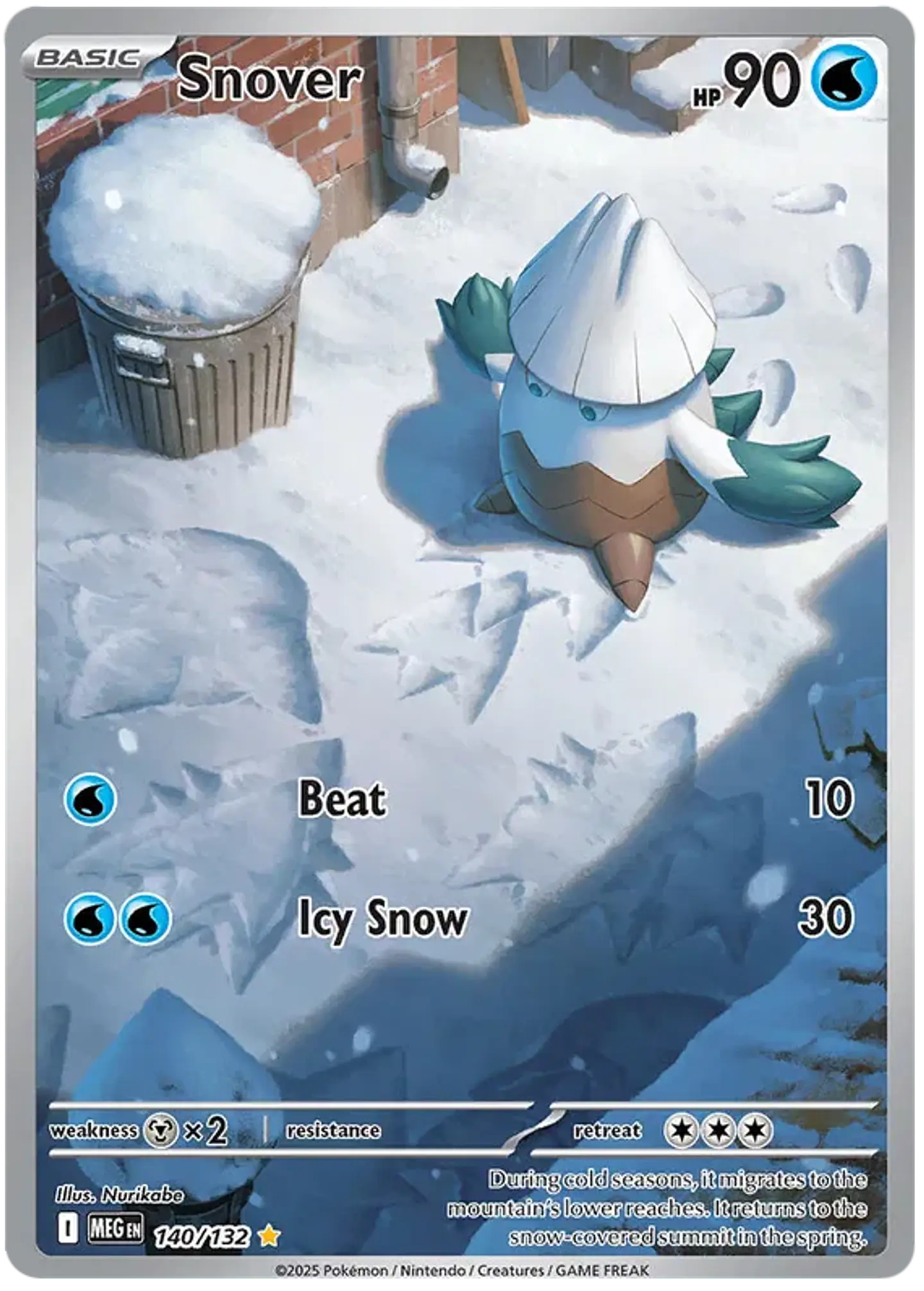 Snover - Megaevolucion - Megaevolution  1