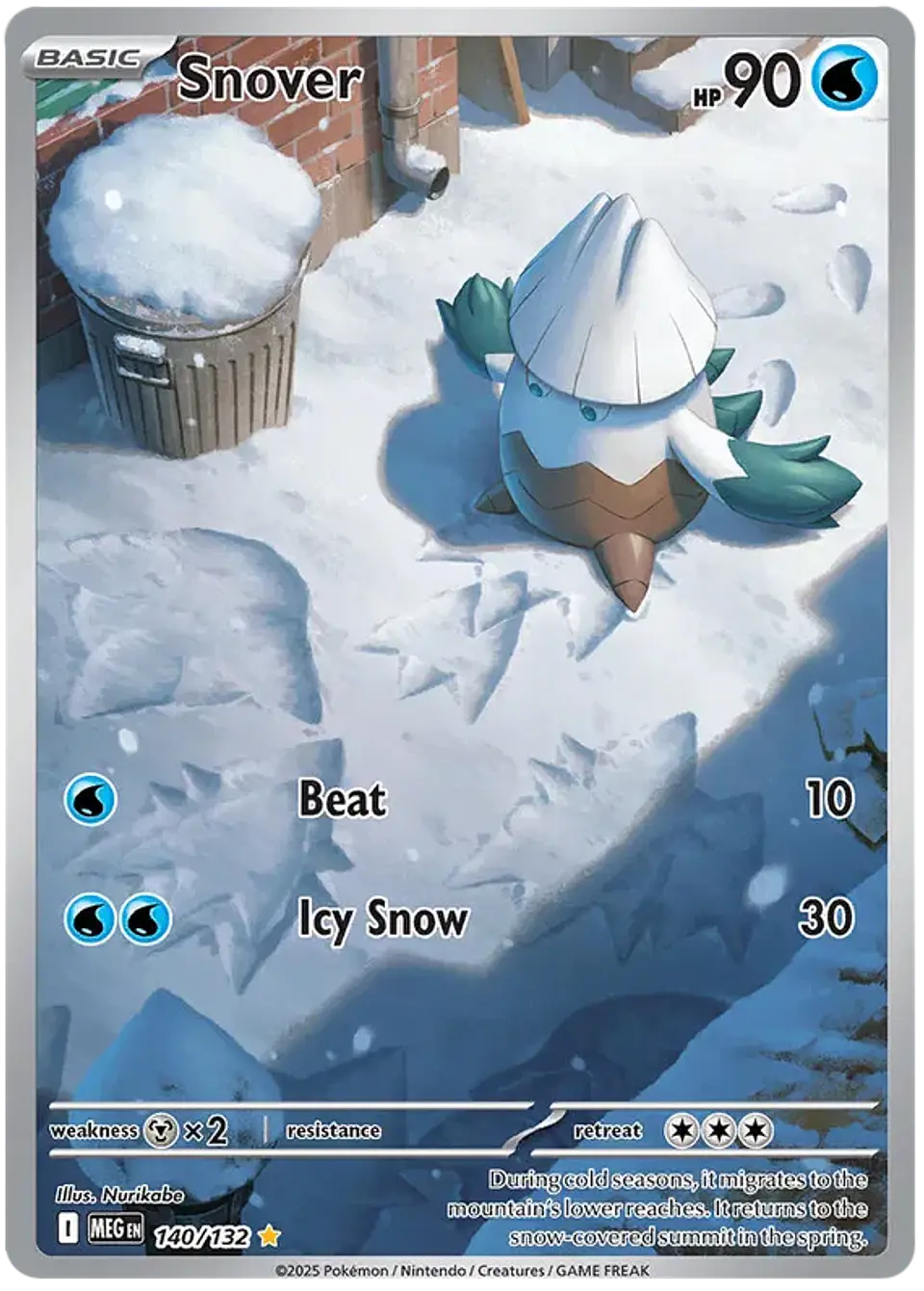 Snover - Megaevolucion - Megaevolution  1
