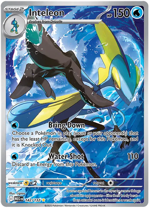 Inteleon  - Mega Evolution - Megaevolucion