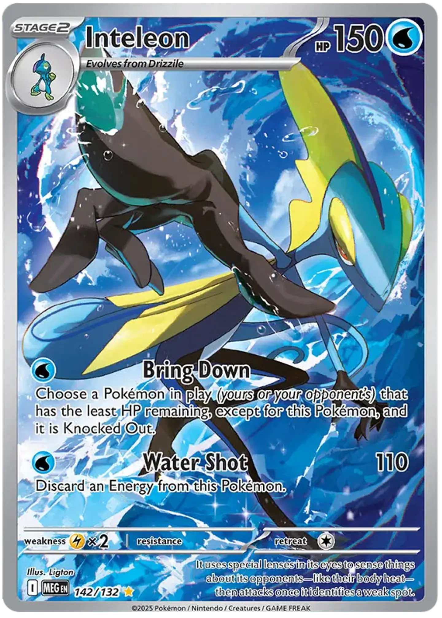 Inteleon  - Mega Evolution - Megaevolucion 1