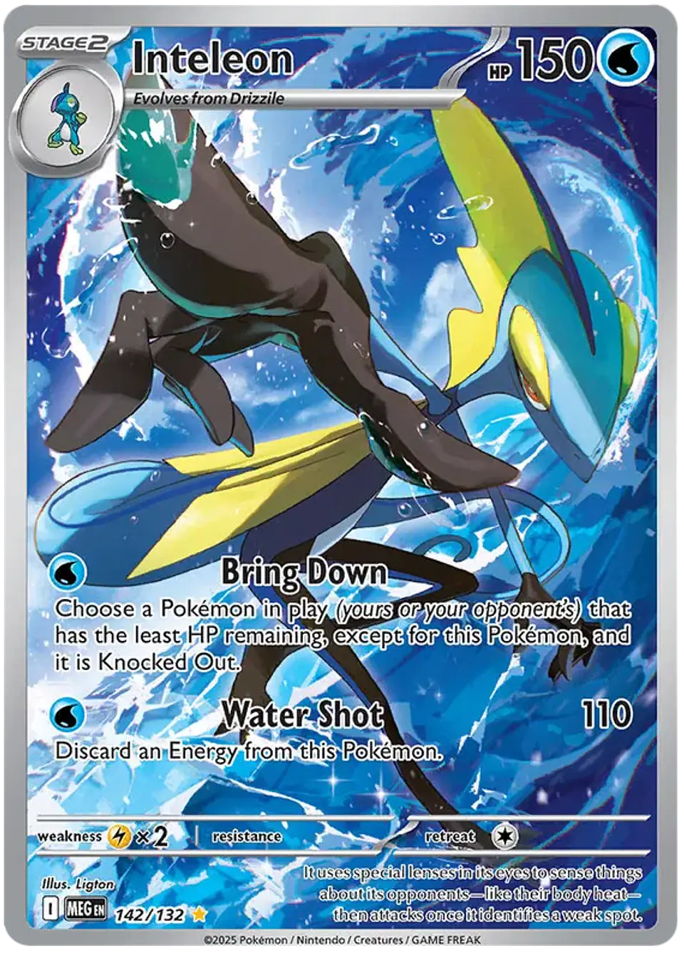 Inteleon  - Mega Evolution - Megaevolucion 1