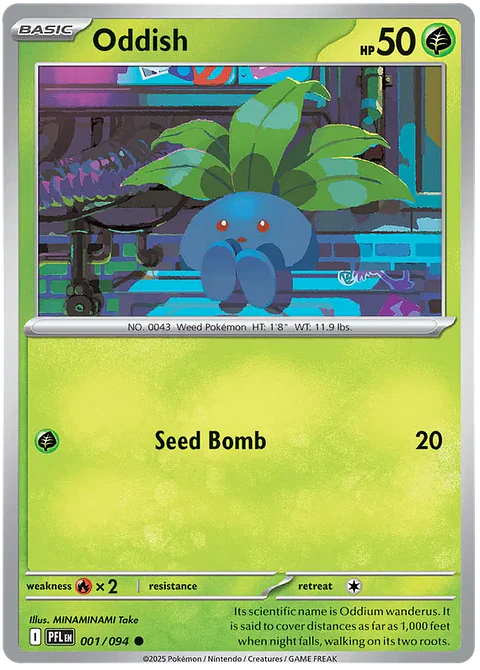Oddish - Phantasmal flames - Llamas fantasmales
