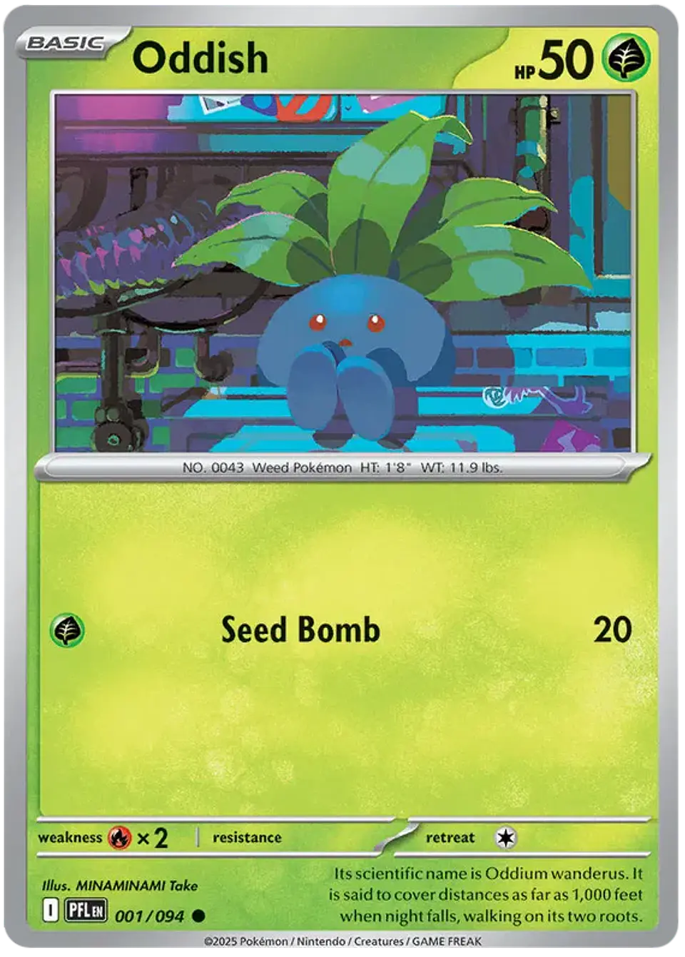Oddish - Phantasmal flames - Llamas fantasmales 1
