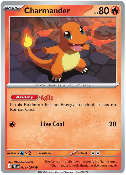 Charmander - Phantasmal flames - Llamas fantasmales
