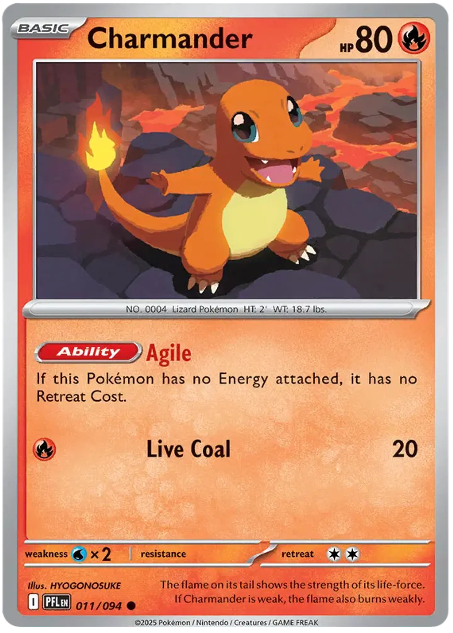 Charmander - Phantasmal flames - Llamas fantasmales 1