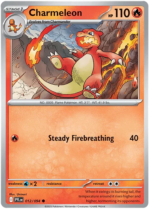 Charmeleon - Phantasmal flames - Llamas fantasmales