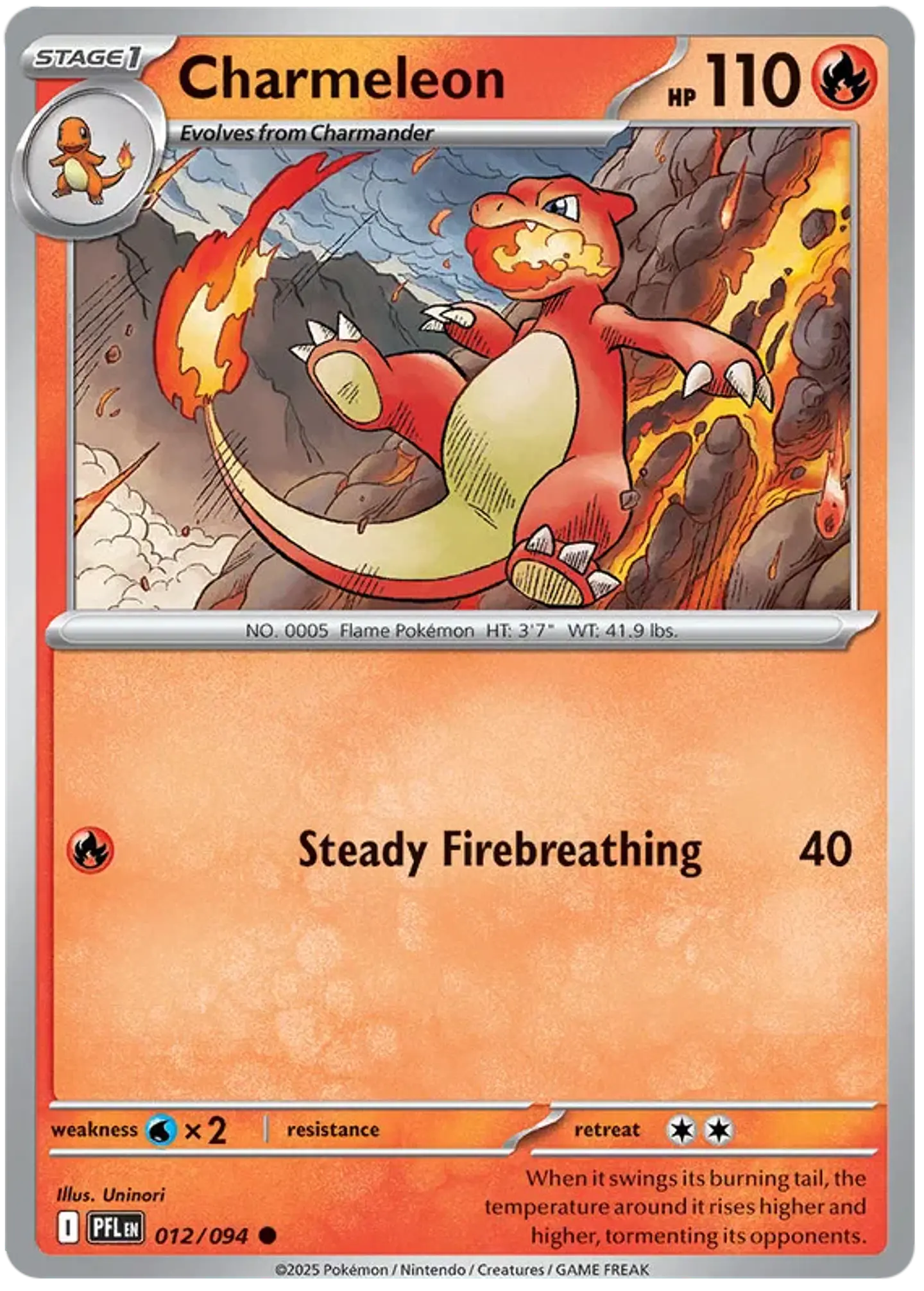 Charmeleon - Phantasmal flames - Llamas fantasmales 1