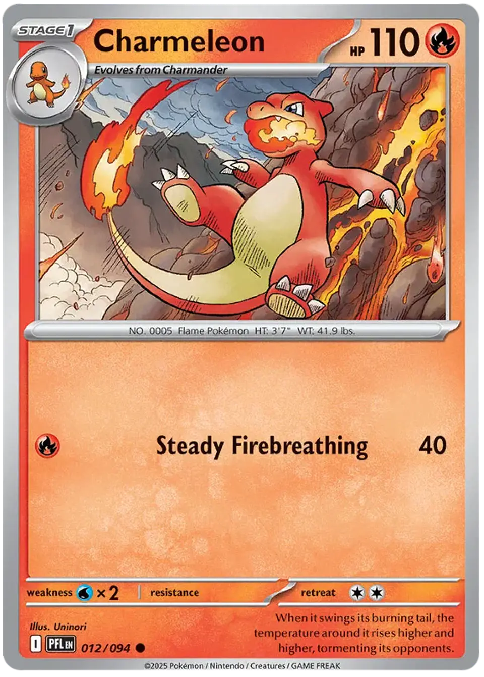 Charmeleon - Phantasmal flames - Llamas fantasmales 1