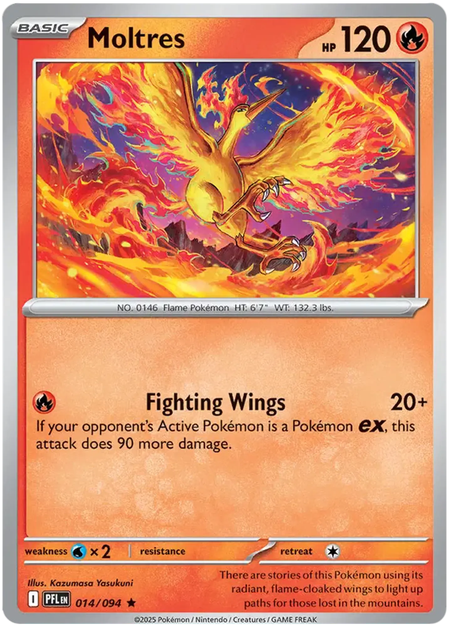 Moltres - Phantasmal flames - Llamas fantasmales 1