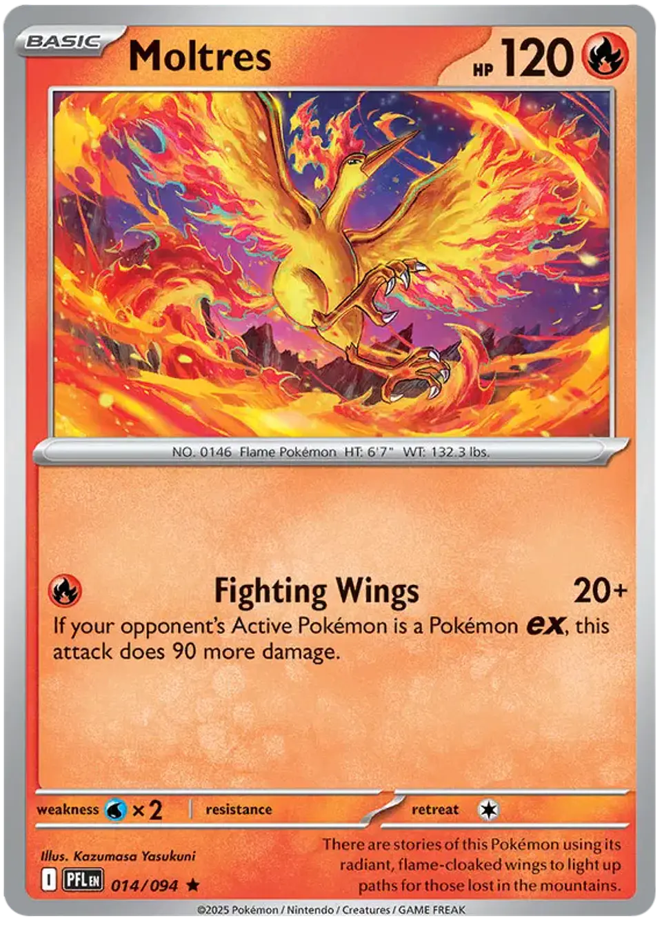 Moltres - Phantasmal flames - Llamas fantasmales 1