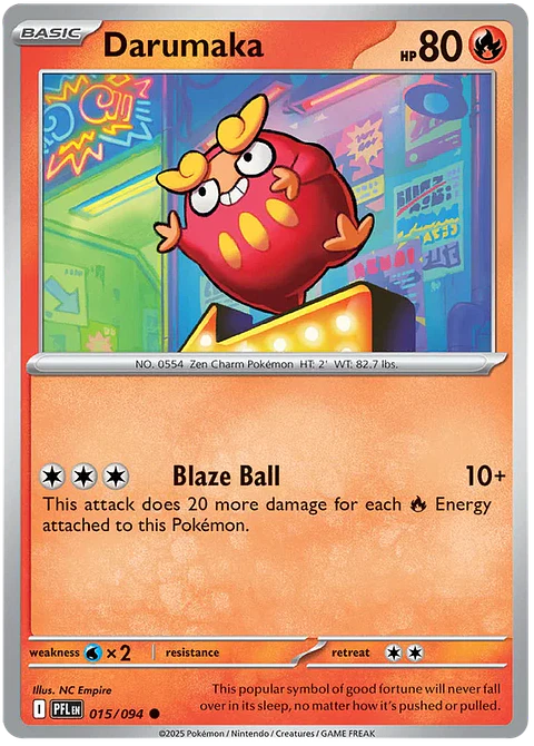 Darumaka - Phantasmal flames - Llamas fantasmales
