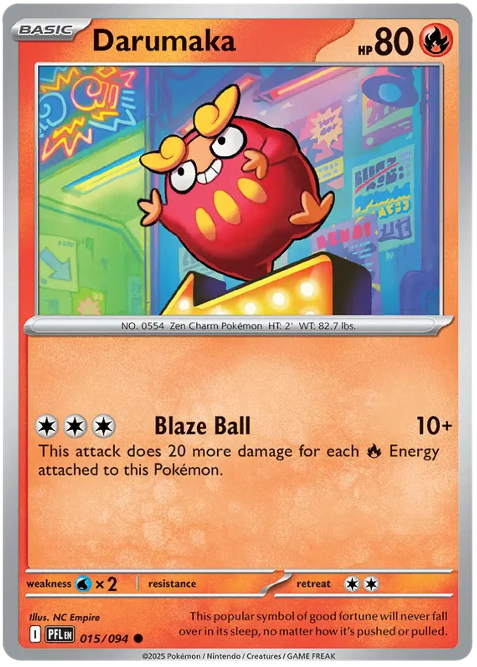 Darumaka - Phantasmal flames - Llamas fantasmales 1