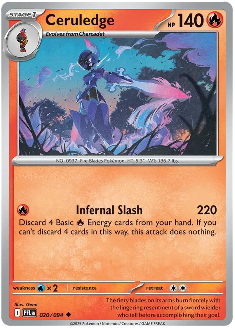 caruledge - Phantasmal flames - Llamas fantasmales 1