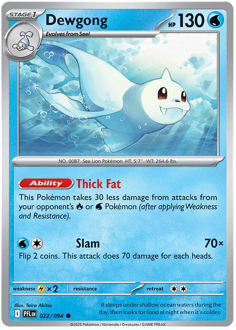 Dewgong - Phantasmal flames - Llamas fantasmales
