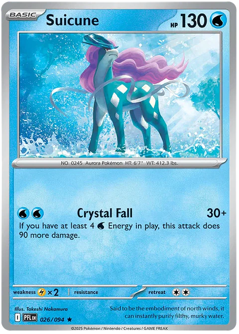 Suicune - Phantasmal flames - Llamas fantasmales