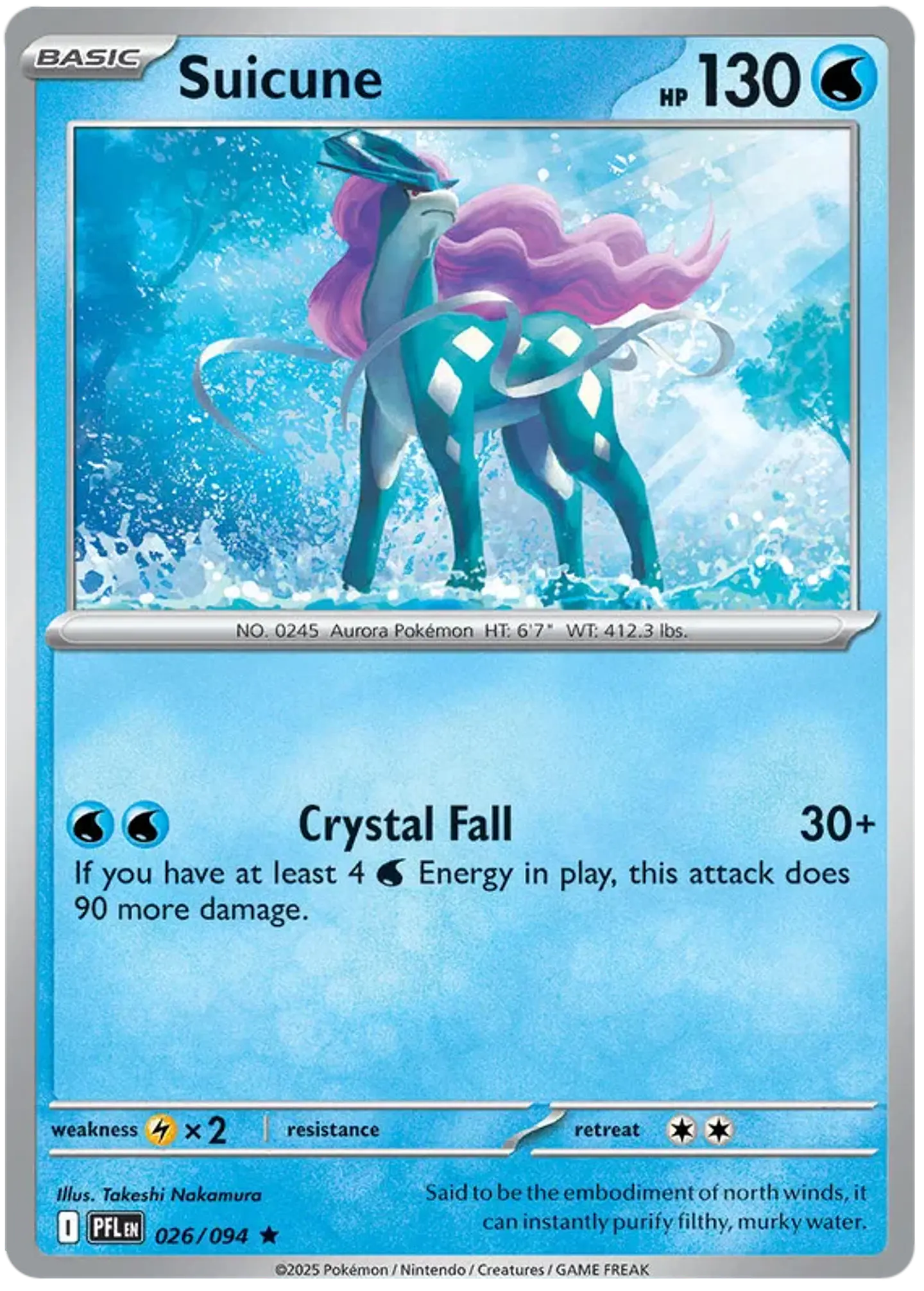 Suicune - Phantasmal flames - Llamas fantasmales 1