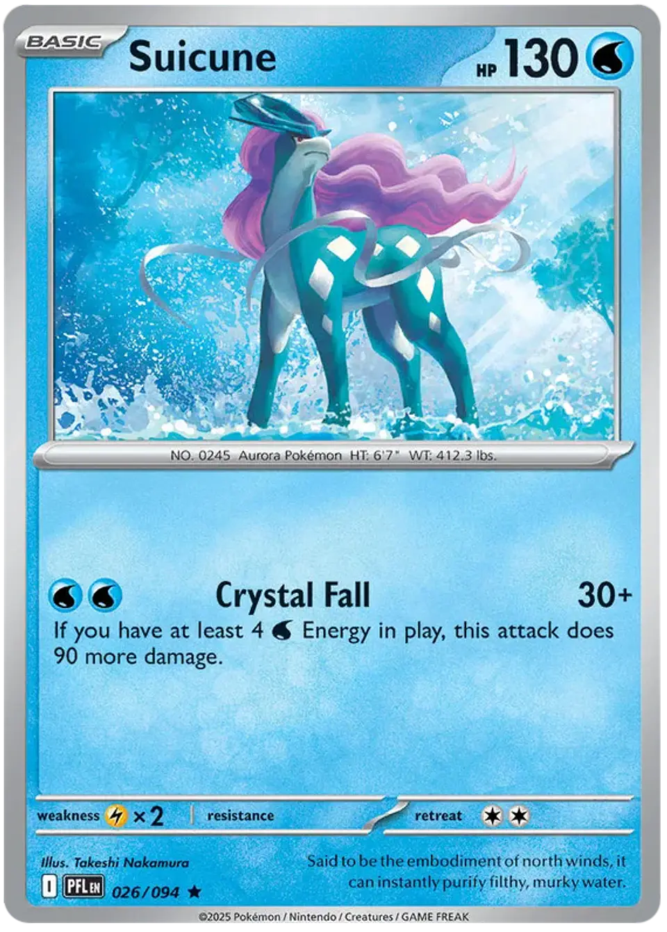 Suicune - Phantasmal flames - Llamas fantasmales 1