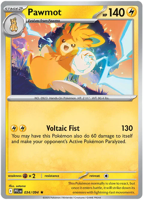 Pawmot - Phantasmal flames - Llamas fantasmales