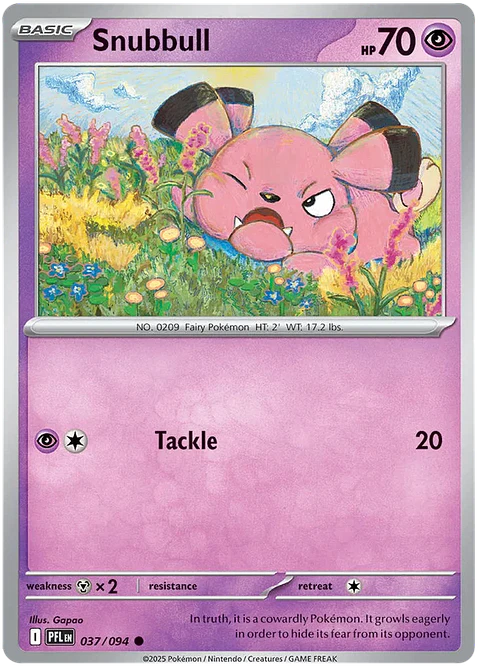 snubbull - Phantasmal flames - Llamas fantasmales