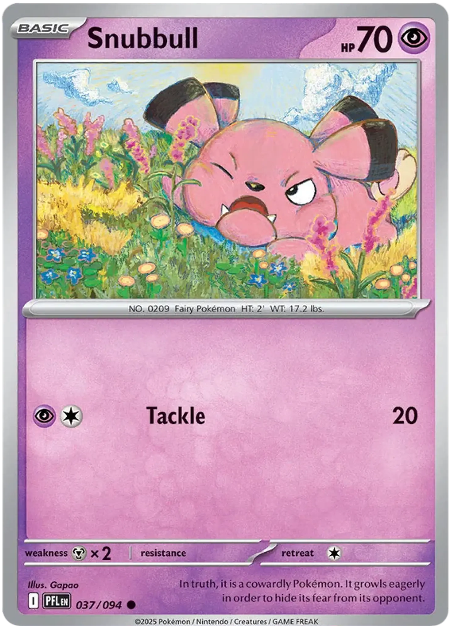 snubbull - Phantasmal flames - Llamas fantasmales 1
