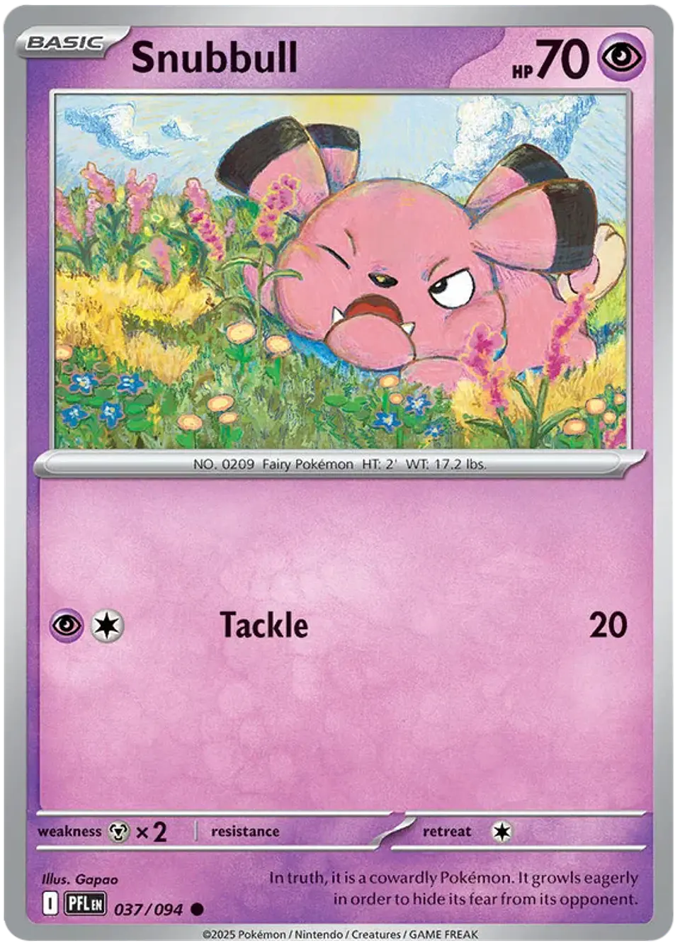 snubbull - Phantasmal flames - Llamas fantasmales 1