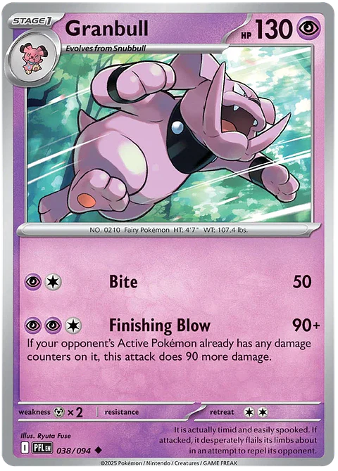 Granbull - Phantasmal flames - Llamas fantasmales
