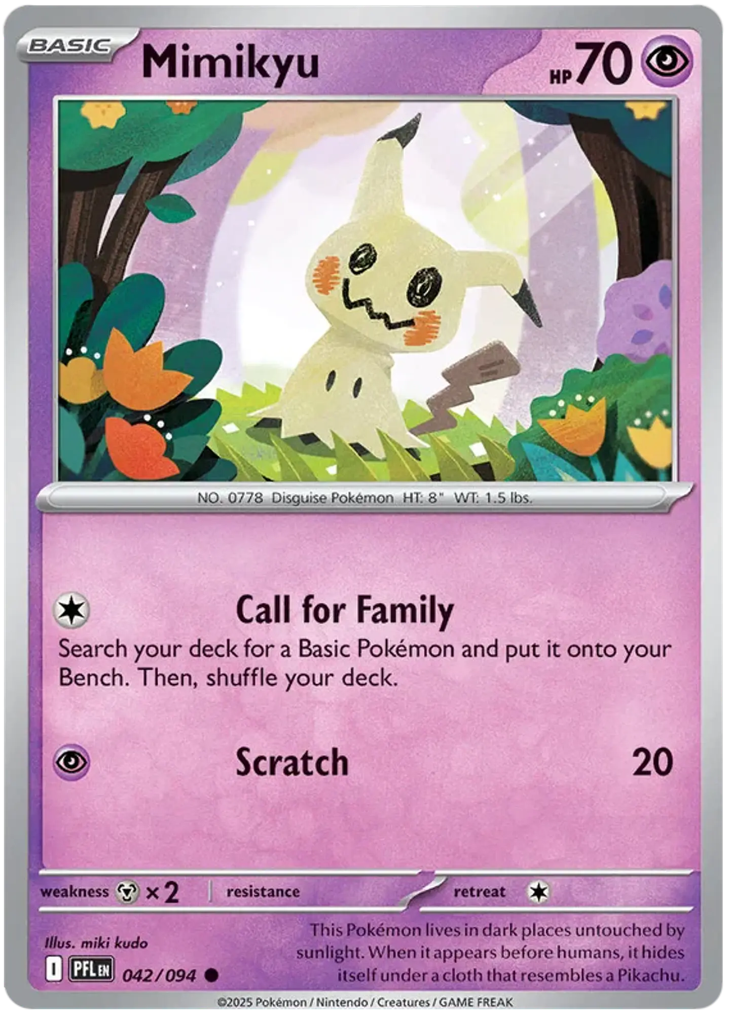 Mimikyu - Phantasmal flames - Llamas fantasmales 1