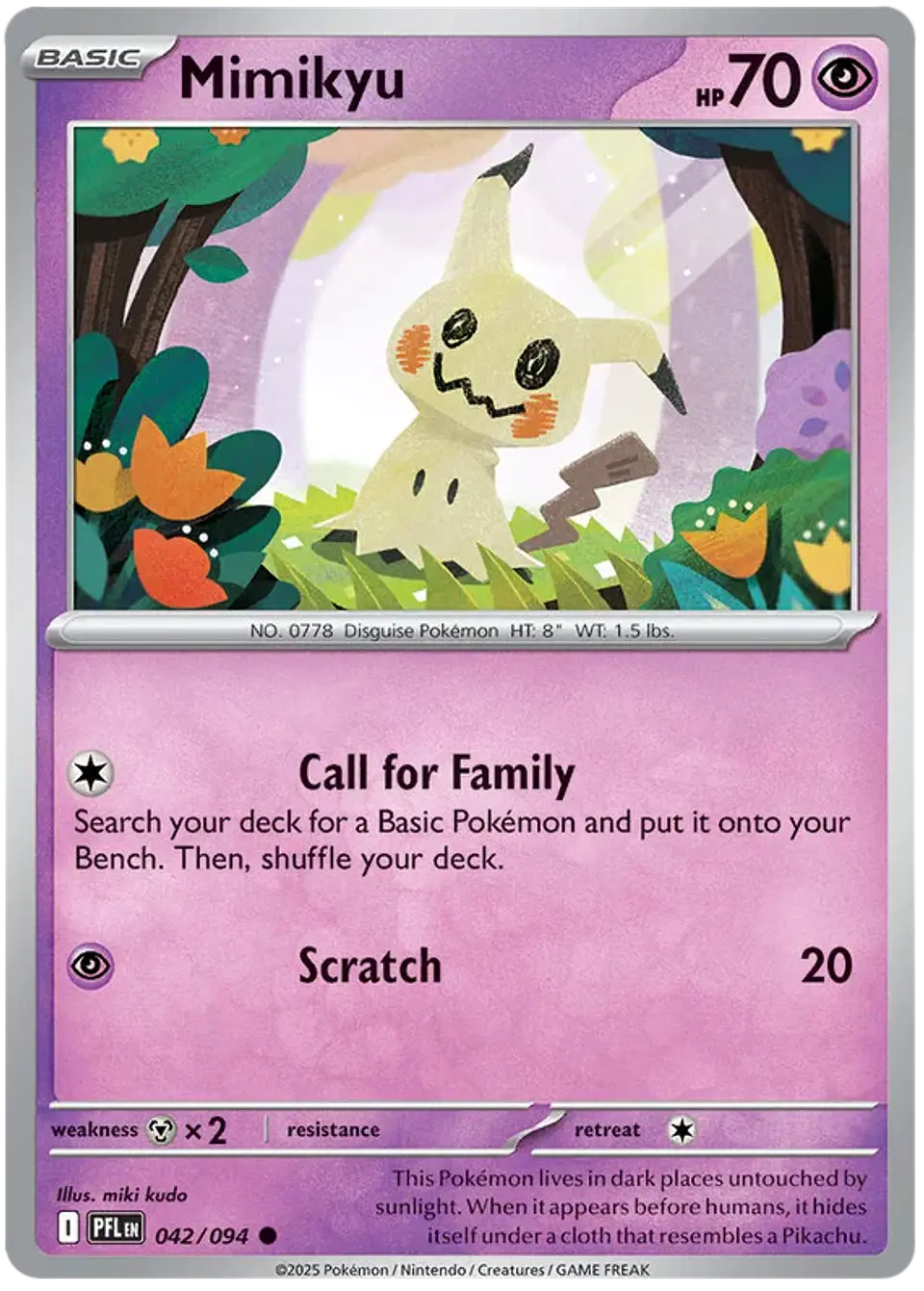 Mimikyu - Phantasmal flames - Llamas fantasmales 1
