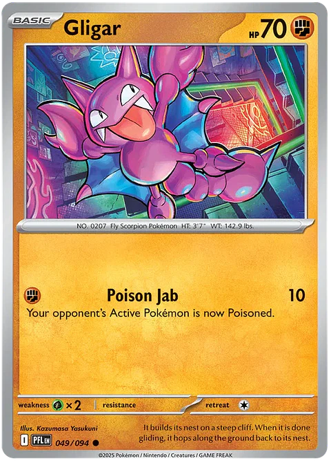 Gligar - Phantasmal flames - Llamas fantasmales