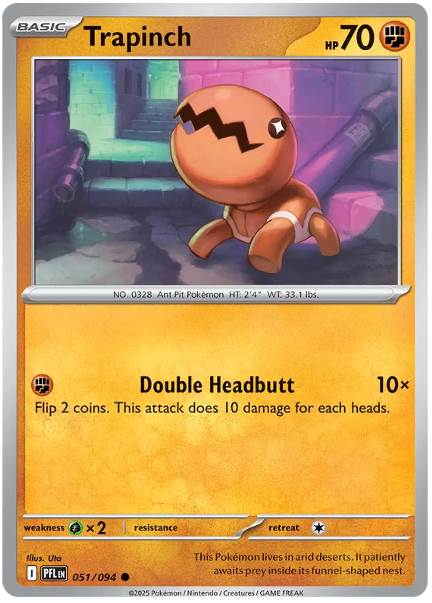 Trapinch - Phantasmal flames - LLamas fantasmales  1