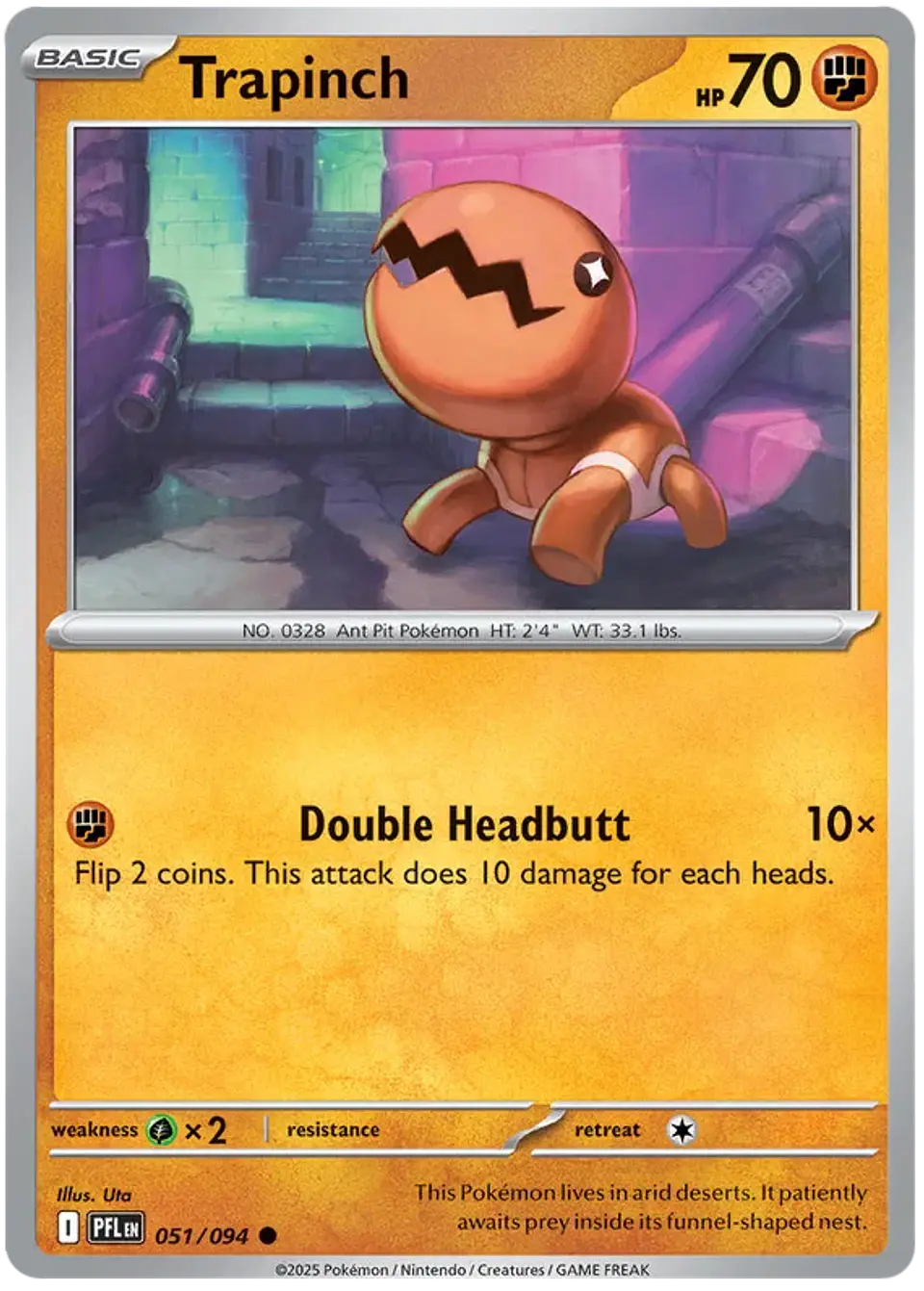 Trapinch - Phantasmal flames - LLamas fantasmales  1