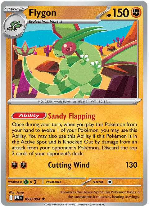 Flygon - Phantasmal flames - LLamas fantasmales 