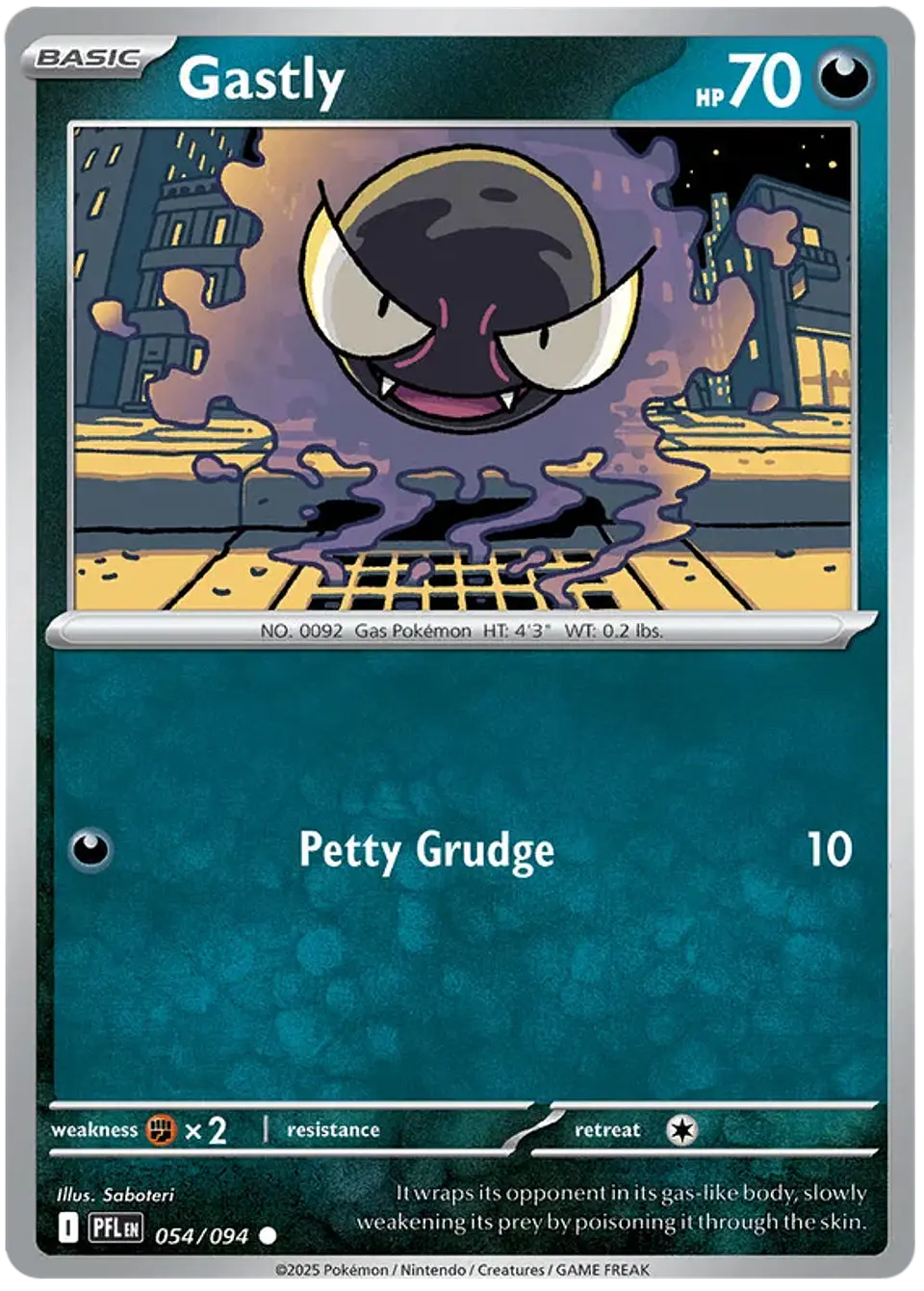 Gastly - Phantasmal flames - LLamas fantasmales  1