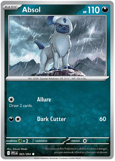 Absol - Phantasmal flames - Llamas fantasmales 
