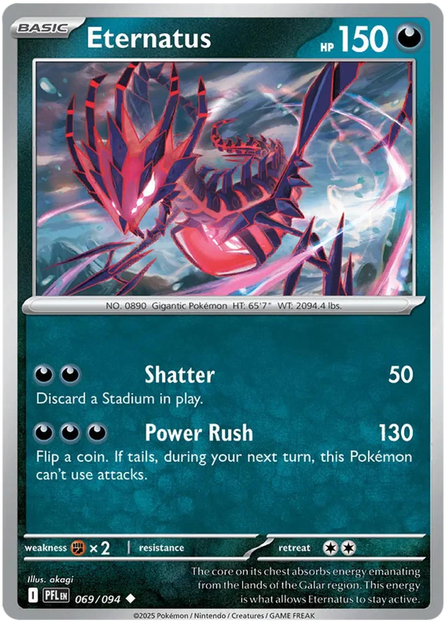 Eternatus - Phantasmal flames - Llamas fantasmales  1