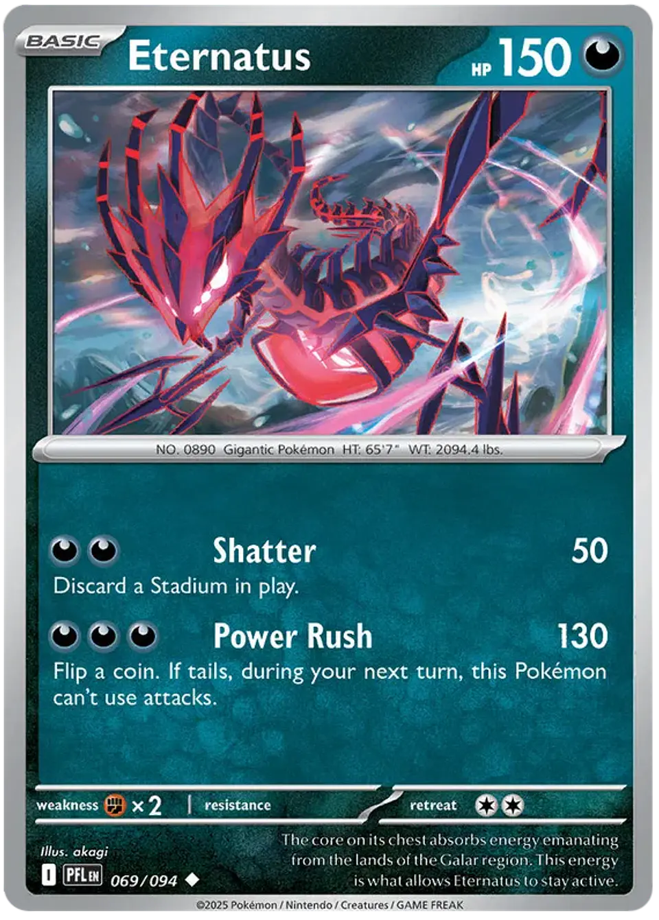 Eternatus - Phantasmal flames - Llamas fantasmales  1