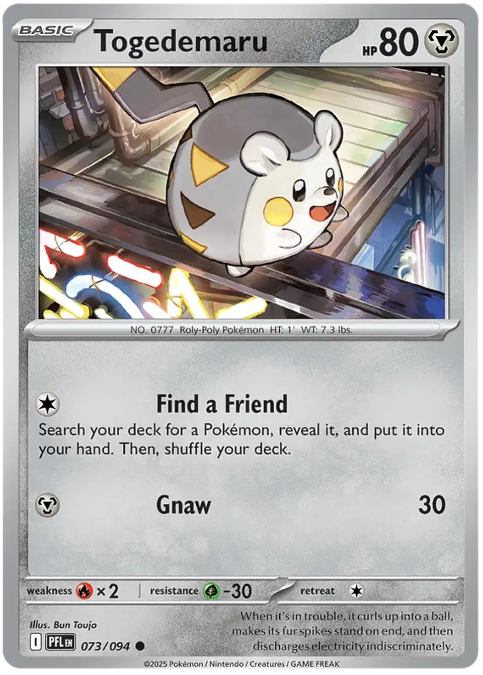 Togedemaru - Phantasmal flames - Llamas fantasmales  1