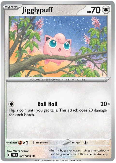 Jigglypuff - Phantasmal flames - Llamas fantasmales 