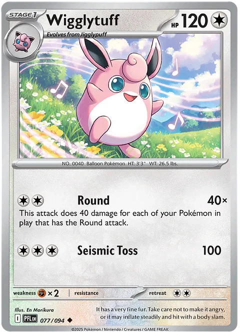Wigglytuff - Phantasmal flames - Llamas fantasmales 