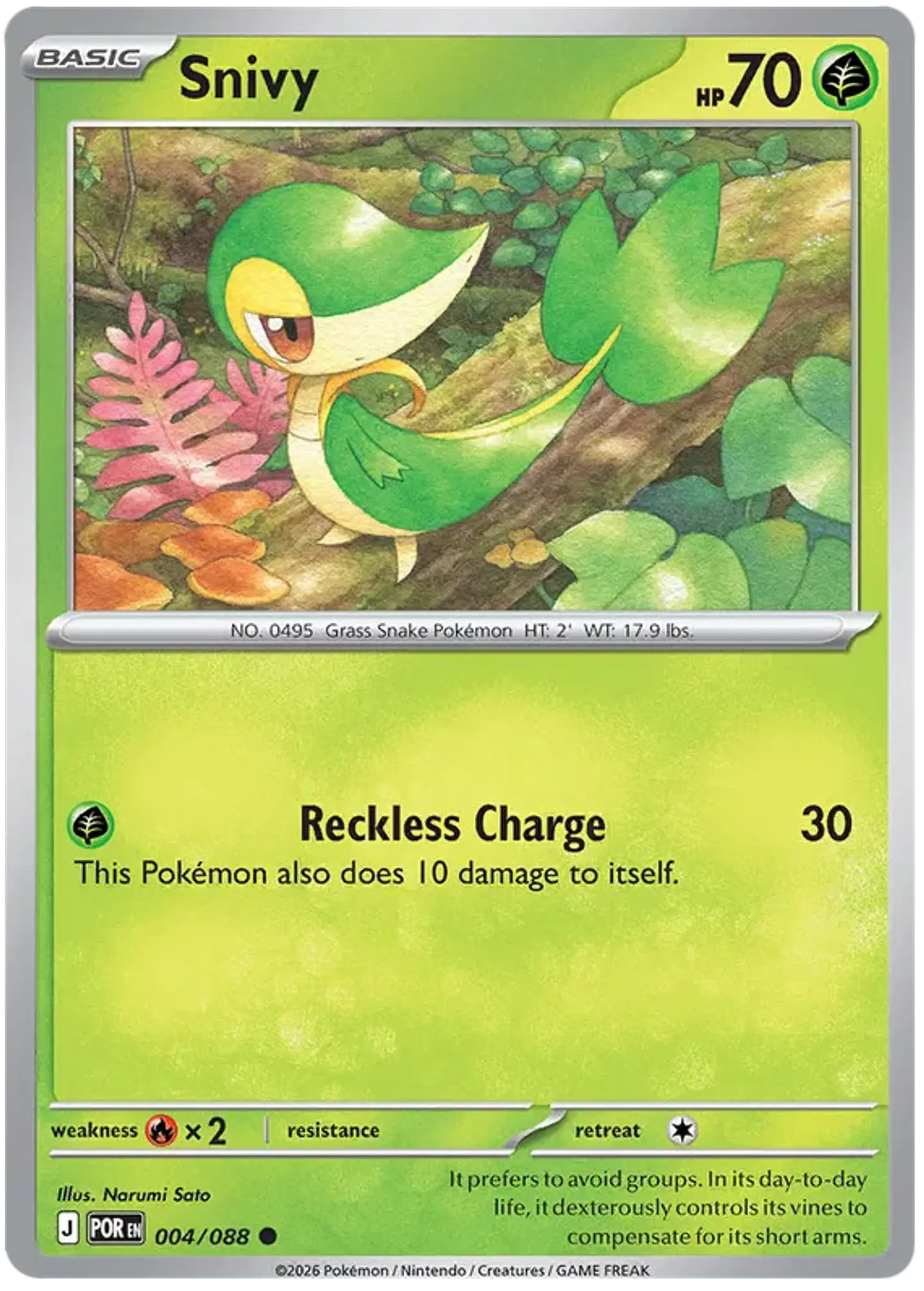Snivy - Perfect order - Orden perfecta 1