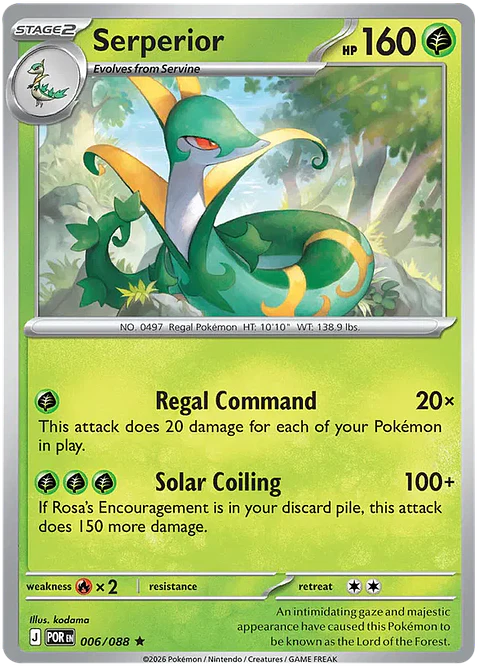 Serperior - Perfect order - Orden perfecta