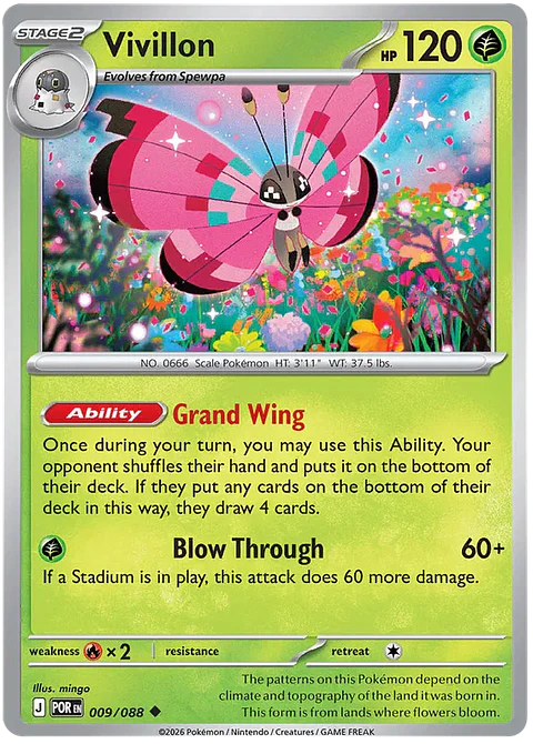 Vivillon - Perfect order - Orden perfecta