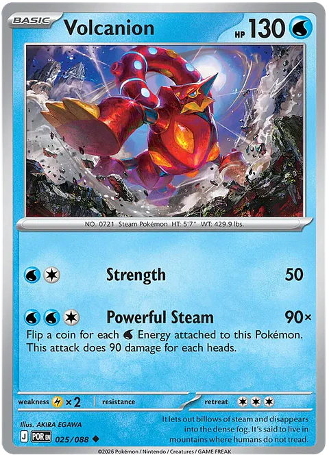 Volcanion - Perfect order - Orden perfecta