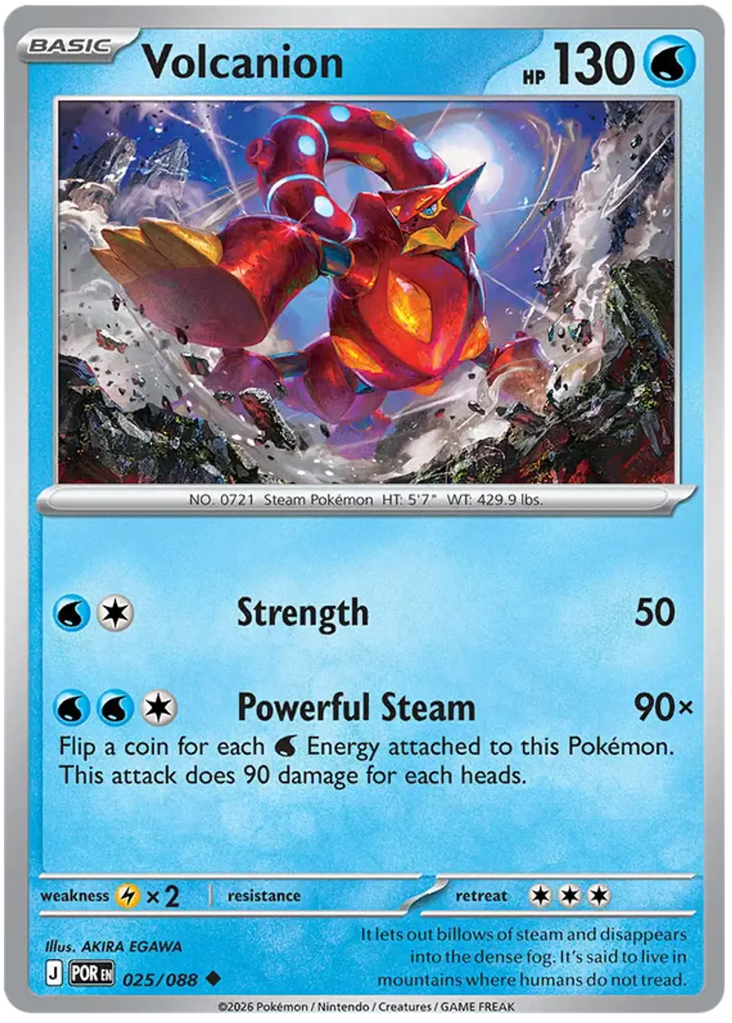 Volcanion - Perfect order - Orden perfecta 1