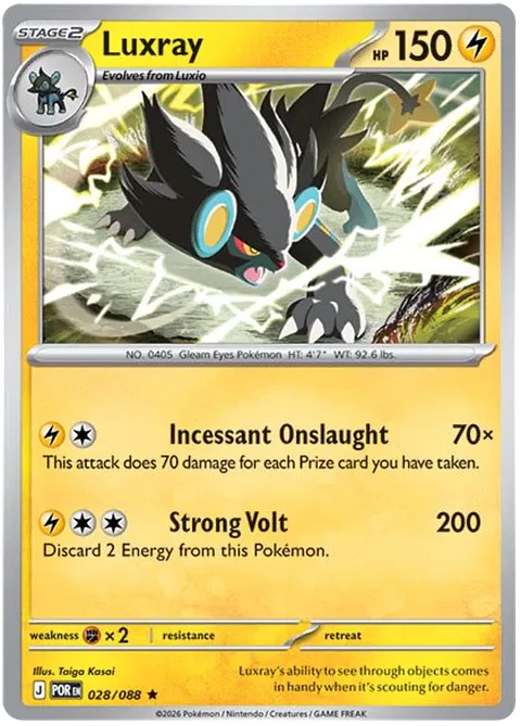 Luxray - Perfect order - Orden perfecta 