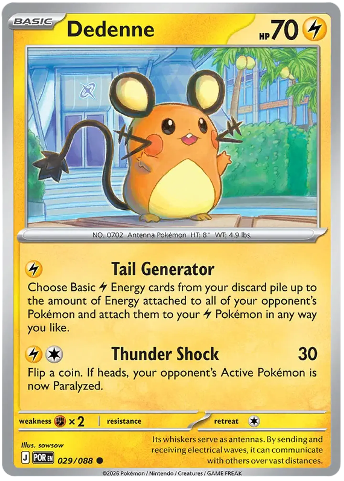Dedenne - Perfect order - Orden perfecta  1